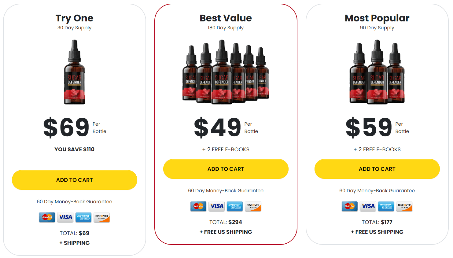 sugar defender-pricing-table